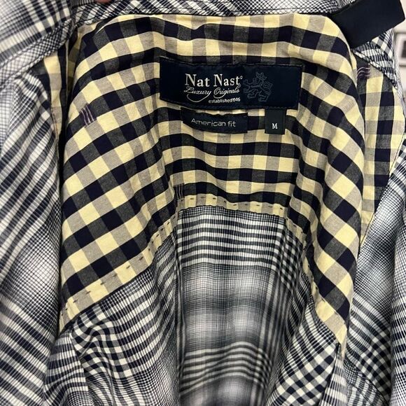 Nat Nast Luxury Originals Plaid Button-Down Pocket Shirt - Picture 15 of 15